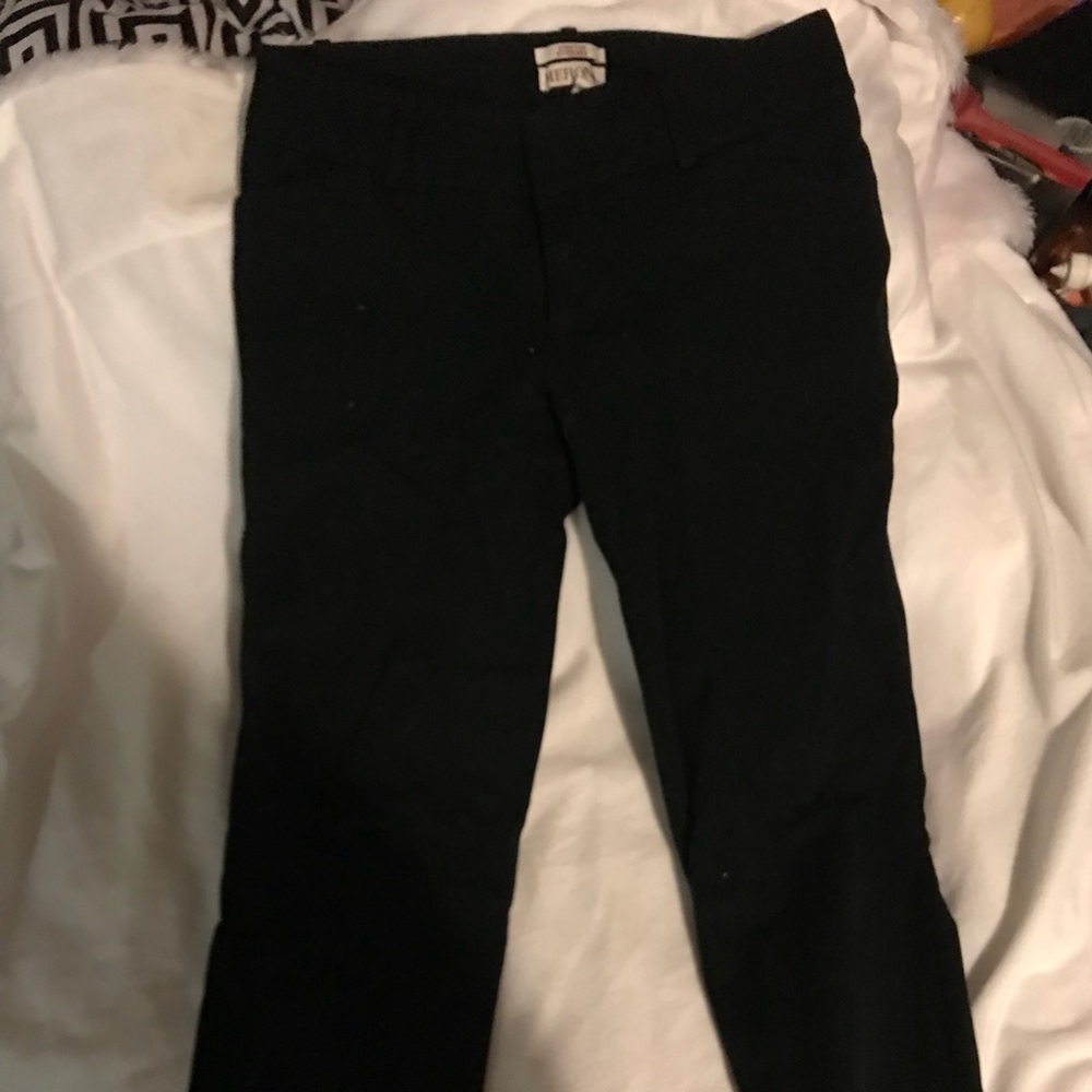 Straight leg modern trousers